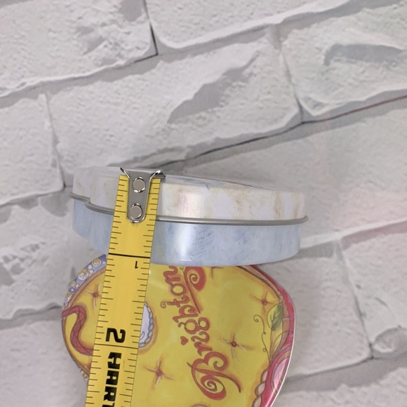 Brighton Heart shaped Jewelry Tins Lids Set of two - Picture 7 of 9